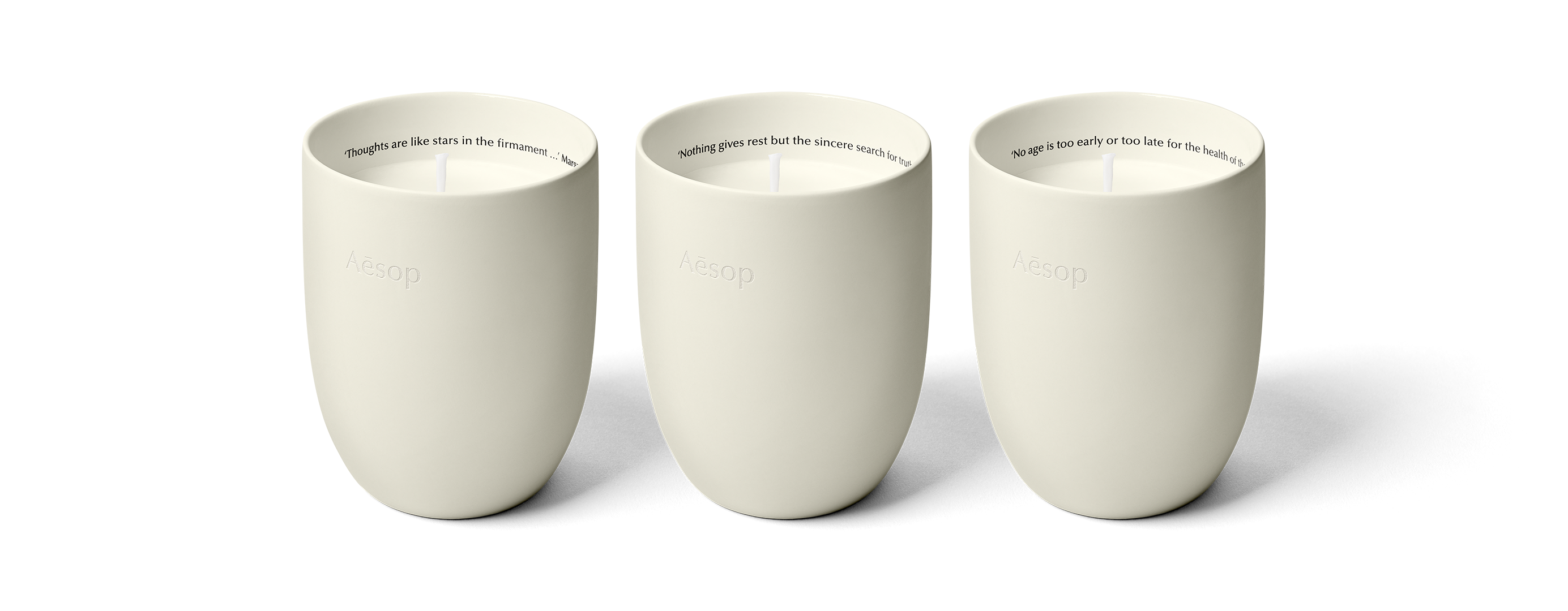 Aesop presents: Three Aromatique Candles & Other Stories